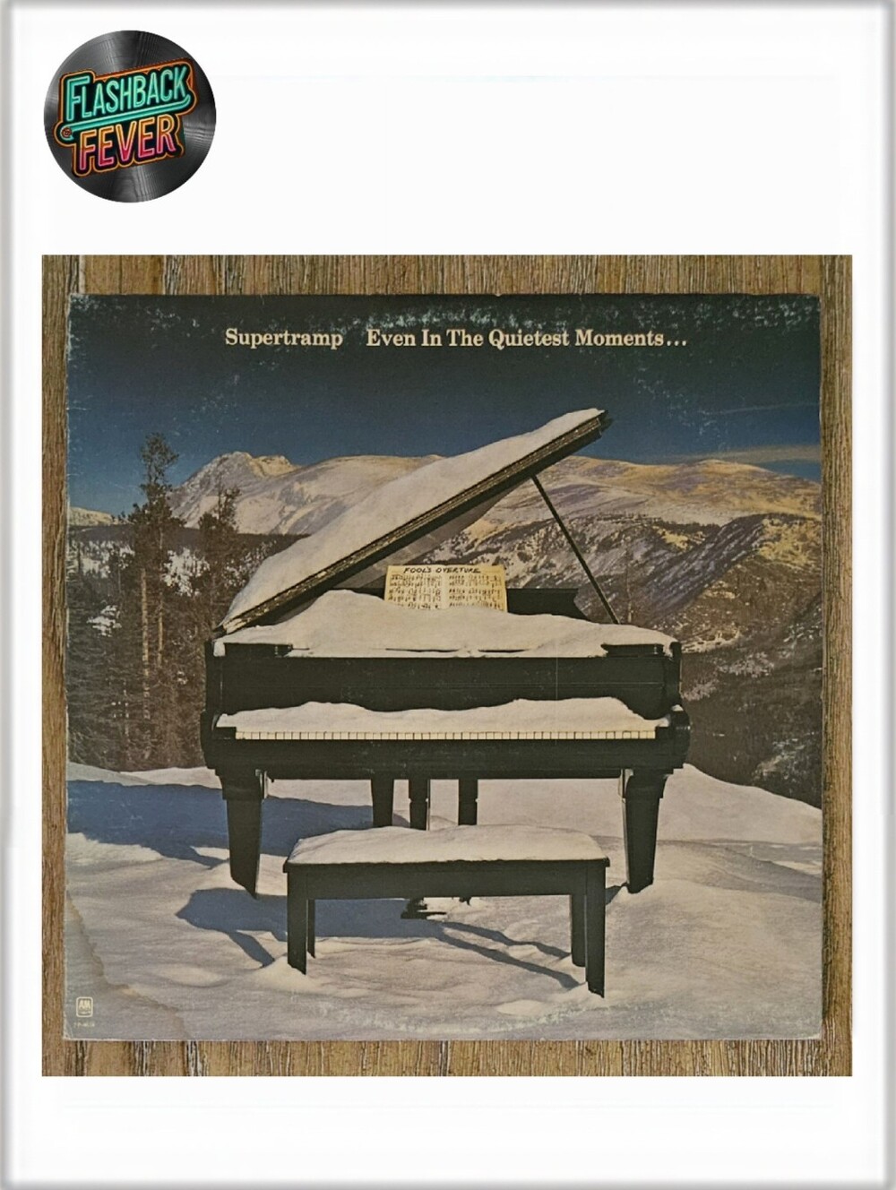 SUPERTRAMP•Even In The Quietest Moments...1977 US Stereo (#SP-4634)•Pitman Press